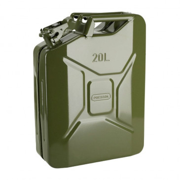 JERRYCAN FOR FUEL - METALLIC - ARMY GREEN- 20L