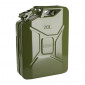 JERRYCAN/BIDON ESSENCE/CARBURANT PRESSOL METAL ARMEE TYPE US VERT 20L (HOMOLOGUE TUV/EN) 4103810210600