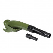 BEC VERSEUR/FLEXIBLE POUR JERRYCAN/BIDON ESSENCE/CARBURANT PRESSOL METALLIQUE ARMEE VERT 4103810210808