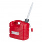 JERRYCAN FOR FUEL - PRESSOL PE - WITH FLEXIBLE SPOUT 10L- RED 4103810211331