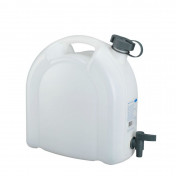 JERRYCAN FOR WATER - PRESSOL - POLYETHYLENE TRANSPARENT- WITH CAP AND TAP - 10Lt 4103810211737