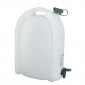JERRYCAN FOR WATER - PRESSOL - POLYETHYLENE TRANSPARENT- WITH CAP AND TAP - 20Lt 4103810211775