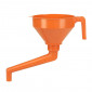 ENTONNOIR PRESSOL EN POLYETHYLENE ORANGE DIAMETRE 160mm COMBINE AVEC WAL (VENDU A L'UNITE)