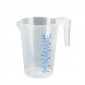 MEASURING PITCHER - PRESSOL - POLYETHYLENE GRADUATED TRANSPARENT 500ml (SOLD PER UNIT)