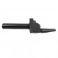 THROTTLE HANDLE FOR MOTORBIKE/SCOOTER/MOPED DOMINO 0550 BLACK WITHOUT GRIPS 8033900014411