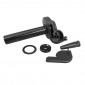 THROTTLE HANDLE FOR MOTORBIKE/SCOOTER/MOPED DOMINO 0550 BLACK WITHOUT GRIPS 8033900014411