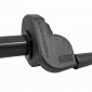 THROTTLE HANDLE FOR MOTORBIKE/SCOOTER/MOPED DOMINO 0550 BLACK WITHOUT GRIPS 8033900014411