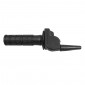 POIGNEE DE GAZ MOTO OFF ROAD DOMINO 3944 ALU NOIR AVEC REVETEMENT NOIR (MONOCABLE) 8033900000063
