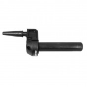THROTTLE HANDLE FOR MOTORBIKE/SCOOTER/MOPED DOMINO 0721 BLACK WITHOUT GRIPS 8033900015524