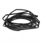 FLEXIBLE SLEEVE FOR WIRE BUNDLE - 6x7 mm BLACK (5M) -SELECTION P2R-