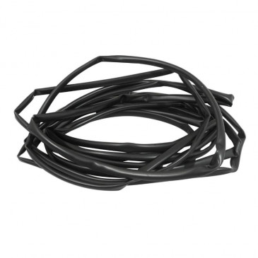 FLEXIBLE SLEEVE FOR WIRE BUNDLE - 6x7 mm BLACK (5M) -SELECTION P2R-