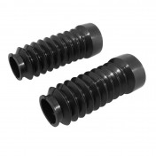 SOUFFLET DE FOURCHE MOTO DIAM INT 33 ET 50 mm - LONGUEUR 140 mm (PAIRE) -SELECTION P2R- 3701213423545