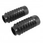 SOUFFLET DE FOURCHE SCOOT DIAM INT 30 ET 45mm - LONGUEUR 120mm ADAPTABLE MBK 50 BOOSTER/YAMAHA 50 BWS (PAIRE) -SELECTION P2R- 3701213423569