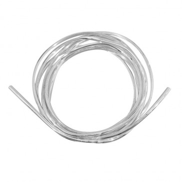 FUEL TANK COVER RAIL FOR MOPED - PLASTIC CHROME - H.7,7 mm (5M) 3701213423675