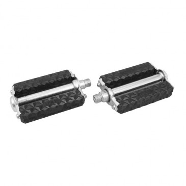 PEDAL FOR MOPED - UNION FOR PEUGEOT/MBK/SOLEX BLACK (14x125) (PAIR)