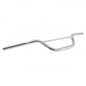 GUIDON 50 A BOITE ADAPTABLE YAMAHA 50 DT/MBK 50 X-LIMIT ACIER CHROME 3700948293379
