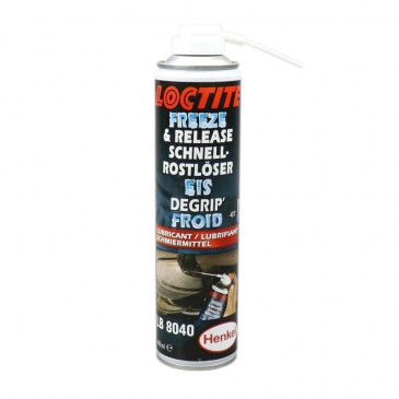 RUST DISSOLVER / COOLANT - LOCTITE 8040 (UNBLOCK AFTER TEMPERATURE DROP) ( SPRAY 400ml) 5010266406176