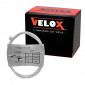 CABLE FOR BRAKES - FOR MOPED - VELOX G.6 FOR PEUGEOT head 8x8mm Ø 18/10 Lg 2,25M (14 wires) (BOITE DE 10)