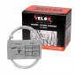 CABLE FOR BRAKES - FOR MOPED - VELOX G.6 FOR PEUGEOT head 8x8mm Ø 15/10 Lg 1,80M (14 wires) (IN BOX PER 25)