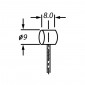 CABLE FOR CLUTCH - VELOX G.9 head 8x8mm Ø 18/10 Lg 2,25M (14 wires) (IN BOX PER 10) 3660429981181
