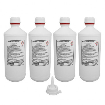 BATTERY ACID 1L (BOX OF 4 BOTTLES) 3700948217856