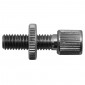 CABLE ADJUSTMENT SCREW FOR MOPED M6 L20mm (WITH SMALL SETTING WHEEL) FOR BRAKE PEUGEOT MOPED (SOLD PER UNIT) (ALGI 02927000)