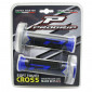 REVETEMENT POIGNEE PROGRIP MOTO OFF ROAD 788 TRIPLE DENSITE BASE COLOR BLEU/NOIR/GRIS CLOSED END 115mm (CROSS/MX) (PAIRE)