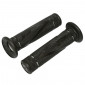 GRIP- PROGRIP ON ROAD 838 DUAL DENSITY GREY/BLACK 122mm CLOSED END (PAIR) (ROAD BIKE) 0801766000347
