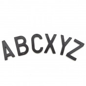 LETTRE PLAQUE TIFLEX MOTO/SCOOTER 45mm A (VENDU PAR 10) 3700948121900