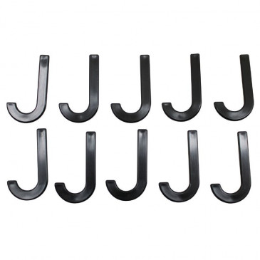 LETTRE PLAQUE TIFLEX MOTO/SCOOTER 45mm J (VENDU PAR 10) 3700948121986