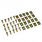 FAIRING KIT FASTENER (CLIP+SCREW) M5x15mm (20 PIECES )