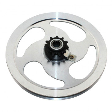 HEAD PULLEY (REPLAY ALUMINIUM) FOR MOPED PEUGEOT 103 SP-MVL - WITH 11 TEETH SPROCKET. Selection P2R