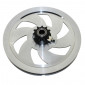 HEAD PULLEY (REPLAY ALUMINIUM) FOR MOPED MBK 51 - WITH 11 TEETH SPROCKET.