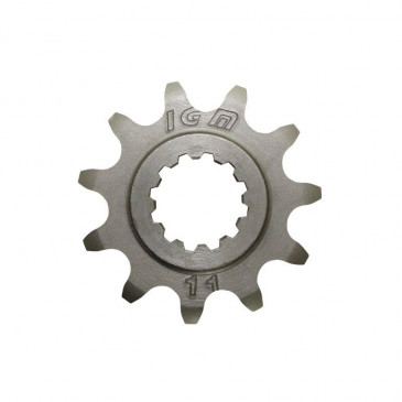 GEARBOX OUTPUT SPROCKET FOR 50cc MOTORBIKE MINARELLI 50 AM6 415/MBK 50 X-POWER/YAMAHA 50 TZR/PEUGEOT 50 XPS/RIEJU 50 RS1 415 11 TEETH -IGM-