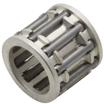 NEEDLE ROLLER CAGE FOR PISTON 10x14x13 SILVER FOR MBK 50 BOOSTER/NITRO/OVETTO 2-STROKE/STUNT/YAMAHA 50 BWS/AEROX/NEOS 2-STROKE/SLIDER/MALAGUTI 50 F12/APRILIA 50 SR/CPI 50 ARAGON/KEEWAY 50 FOCUS