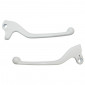 BRAKE LEVER (PAIR) FOR SCOOT REPLAY FOR MBK 50 BOOSTER 2004>, STUNT/YAMAHA 50 BWS 2004>, SLIDER -WHITE- 3700948037225