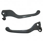 LEVIER DE FREIN ADAPTABLE MBK 50 BOOSTER ROCKET 1995>1999 CARBONE (PAIRE) -REPLAY- 3700948037287