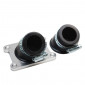 INLET MANIFOLD FOR MOTORBIKE REPLAY FLEXIBLE FOR DERBI 50 SENDA, GPR/GILERA 50 SMT, RCR (FOR PHBG/PHVA,INNER Ø 24mm, + 2 SLEEVES 30° + 45°) 3700948037515