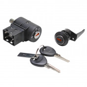 CONTACTEUR A CLE SCOOT ADAPTABLE PEUGEOT 50 BUXY, SPEEDAKE, ZENITH, FOX (AVEC SERRURE DE SELLE) -P2R- 3700948067512