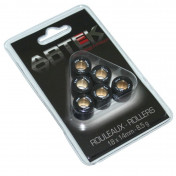 GALET/ROULEAU MAXISCOOTER ARTEK K1 18x14 8,5g (x6) POUR SCOOTER 125 CHINOIS/PEUGEOT 125 TWEET/ KYMCO 125 DINK-STREET, AGILITY/SYM 125 FIDDLE, GTS 3700948001127