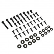 FAIRING KIT FASTENER (SCREW+WASHER-STEEL) FOR MBK 50 BOOSTER NG, ROCKET/YAMAHA 50 BUMP, SPY BLACK 3700948204603