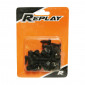 FAIRING KIT FASTENER (SCREW+WASHER-STEEL) FOR MBK 50 OVETTO/YAMAHA 50 NEOS BLACK 3700948040683