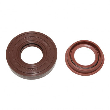 OIL SEAL FOR CRANKSHAFT FOR SCOOT VITON ADAPTABLE MBK 50 BOOSTER, NITRO, MACH G, STUNT/YAMAHA 50 BWS, AEROX, , JOG R, SLIDER/APRILIA 50 SR/MALAGUTI 50 F12 (SOLD PER 2 IN A PLASTIC BOX) -SELECTION P2R- 3700948021538