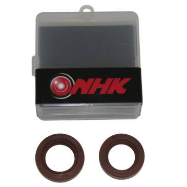 OIL SEAL FOR CRANKSHAFT FOR SCOOT VITON ADAPTABLE PIAGGIO 50 ZIP 2STROKE, TYPHOON, NRG, LIBERTY 2STROKE, VESPA LX 2STROKE/GILERA 50 STALKER, ICE, RUNNER, DNA (SOLD PER 2 IN A PLASTIC BOX) -SELECTION P2R- 3700948021569