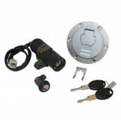 CONTACTEUR A CLE 50 A BOITE ADAPTABLE MBK 50 X-POWER 2003>/YAMAHA 50 TZR 2003> (AVEC SERRURE DE SELLE + BOUCHON ESSENCE) -P2R- 3700948057827