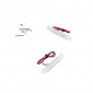 CLIGNOTANT UNIVERSEL REPLAY BARETTE 8 LEDS TRANSPARENT (L 60mm / H 8mm / L 8mm) (HOMOLOGUE CE) (PAIRE) 3700948032329