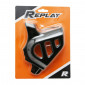 COVER FOR OUTPUT SPROCKET FOR 50cc MOTORBIKE MINARELLI 50 AM6/MBK 50 X-POWER, X-LIMIT/YAMAHA 50 TZR, DTR/PEUGEOT 50 XPS, XR6/RIEJU 50 RS1, SMX/BETA 50 RR/APRILIA 50 RS -REPLAY BLACK- 3700948031575