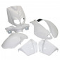 CARROSSERIE/CARENAGE SCOOT ADAPTABLE PEUGEOT 50 TKR, TREKKER 2007> BLANC BRILLANT (KIT 7 PIECES) -P2R- 3700948046784