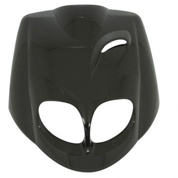 CARENAGE/TABLIER AV SCOOT ADAPTABLE PEUGEOT 50 TKR, TREKKER 2007> NOIR BRILLANT -P2R- 3700948049563