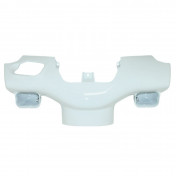 CARENAGE/COUVRE GUIDON SCOOT ADAPTABLE PEUGEOT 50 TKR, TREKKER 2007>/TKR BLANC BRILLANT -P2R- 3700948047767